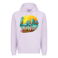 Lilac lake junkie Premium Hoodie - texasbilliewilder