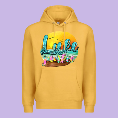 Lake Junkie Premium Hoodie Designed By Texasbilliewilder
