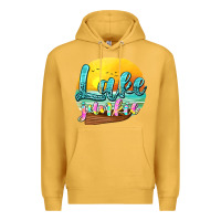 Mustard lake junkie Premium Hoodie - texasbilliewilder