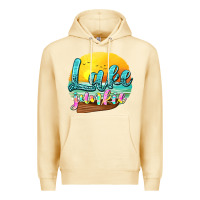 Pina Colada lake junkie Premium Hoodie - texasbilliewilder
