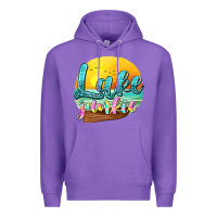 Purple lake junkie Premium Hoodie - texasbilliewilder