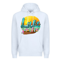 White lake junkie Premium Hoodie - texasbilliewilder