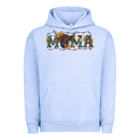 Pigment Grape Ice western mama with highland cow Urban Hoodie - RanaPortraitStore