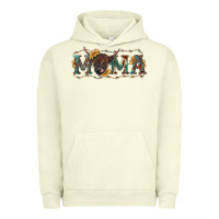 Pigment Pistachio western mama with highland cow Urban Hoodie - RanaPortraitStore