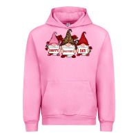 Fuchsia Pink happy valentine's day dno es with rose Urban Hoodie - RanaPortraitStore