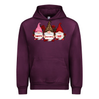 Mauve Wine happy valentine's day dno es with rose Urban Hoodie - RanaPortraitStore