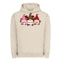 Pigment French Oak happy valentine's day dno es with rose Urban Hoodie - RanaPortraitStore