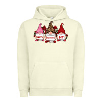 Pigment Pistachio happy valentine's day dno es with rose Urban Hoodie - RanaPortraitStore