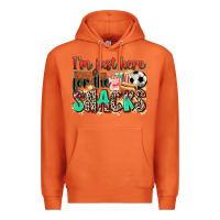 Carrot i'm just here for the snacks soccer Premium Hoodie - Zillion Design Studio