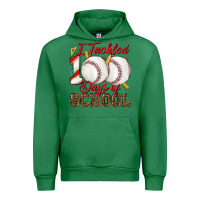 Emerald i tackled 100days of school baseball Urban Hoodie - texasbilliewilder