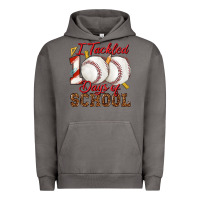 Pigment Tornado i tackled 100days of school baseball Urban Hoodie - texasbilliewilder