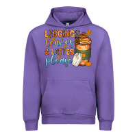 Tulip leggins leaves and lattes Urban Hoodie - Zillion Design Studio