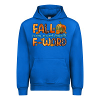 Cobalt fall is my second favorite f word Urban Hoodie - Zillion Design Studio