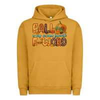 Pigment Peanut Butter fall is my second favorite f word Urban Hoodie - Zillion Design Studio