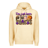 Pina Colada i'm just here for the snacks basketball Premium Hoodie - Zillion Design Studio