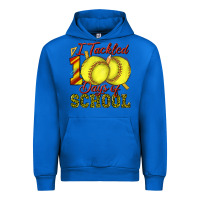 Cobalt i tackled 100days of school softball Urban Hoodie - texasbilliewilder