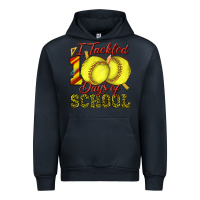 Navy i tackled 100days of school softball Urban Hoodie - texasbilliewilder