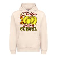 Sandshell i tackled 100days of school softball Urban Hoodie - texasbilliewilder