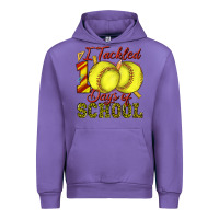 Tulip i tackled 100days of school softball Urban Hoodie - texasbilliewilder