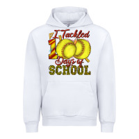 White i tackled 100days of school softball Urban Hoodie - texasbilliewilder