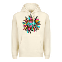 Sandshell racing sunflower Premium Hoodie - AdoDesignShop