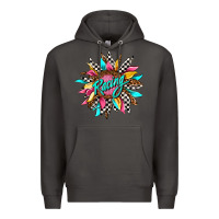 Smoke racing sunflower Premium Hoodie - AdoDesignShop