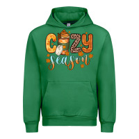 Emerald cozy season Urban Hoodie - Zillion Design Studio