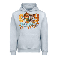 Heather Grey cozy season Urban Hoodie - Zillion Design Studio