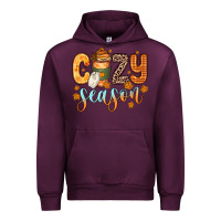 Mauve Wine cozy season Urban Hoodie - Zillion Design Studio