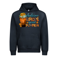 Navy whatever spices your pumpkin Urban Hoodie - Zillion Design Studio