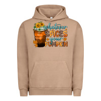 Pigment Burro whatever spices your pumpkin Urban Hoodie - Zillion Design Studio