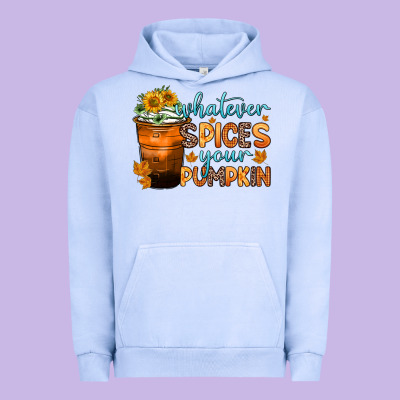 Whatever Spices Your Pumpkin Urban Hoodie Designed By Zillion Design Studio