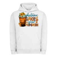 Pigment Lunar Rock whatever spices your pumpkin Urban Hoodie - Zillion Design Studio