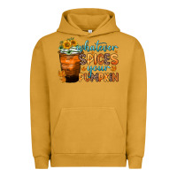 Pigment Peanut Butter whatever spices your pumpkin Urban Hoodie - Zillion Design Studio