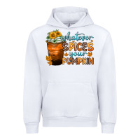 White whatever spices your pumpkin Urban Hoodie - Zillion Design Studio
