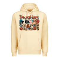 Pina Colada i'm just here for the snacks american football Premium Hoodie - Zillion Design Studio