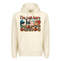 Sandshell i'm just here for the snacks american football Premium Hoodie - Zillion Design Studio