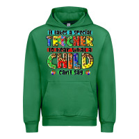 Emerald it takes a special teacher to hear what a child cant say tbw Urban Hoodie - texasbilliewilder