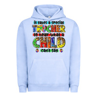 Pigment Grape Ice it takes a special teacher to hear what a child cant say tbw Urban Hoodie - texasbilliewilder