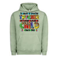 Pigment Oil Green it takes a special teacher to hear what a child cant say tbw Urban Hoodie - texasbilliewilder