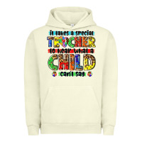 Pigment Pistachio it takes a special teacher to hear what a child cant say tbw Urban Hoodie - texasbilliewilder