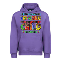 It Takes A Special Teacher To Hear What A Child Cant Say Tbw Urban Hoodie | Teevron