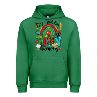 Emerald it s a good day tiny humans Urban Hoodie - texasbilliewilder