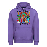 Tulip it s a good day tiny humans Urban Hoodie - texasbilliewilder