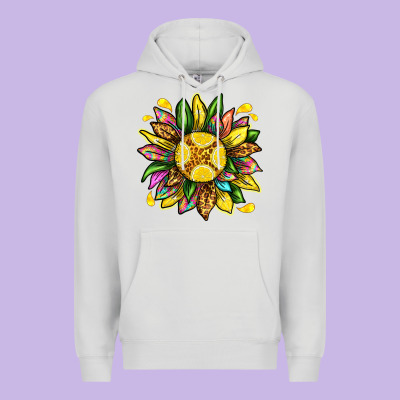 Lemon Sunflower Premium Hoodie Designed By Texasbilliewilder