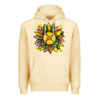 Pina Colada lemon sunflower Premium Hoodie - texasbilliewilder