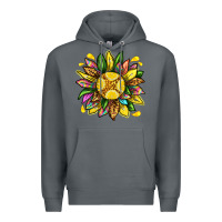 Rock lemon sunflower Premium Hoodie - texasbilliewilder