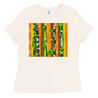 Bone st patricks shamrock with cowhide Ladies Tee - Artiststas