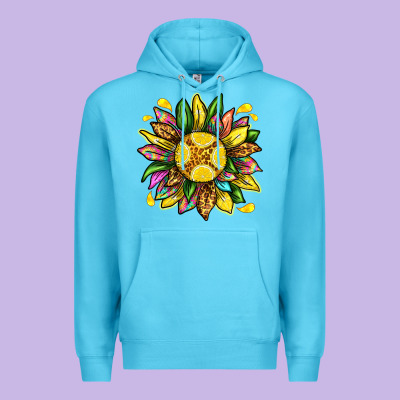 Lemon Sunflower Premium Hoodie Designed By Texasbilliewilder
