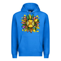 True Royal lemon sunflower Premium Hoodie - texasbilliewilder